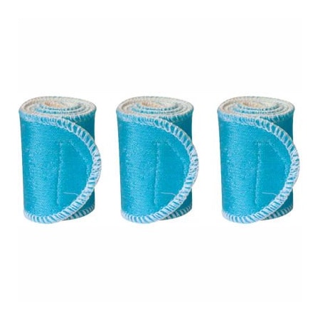 Fabrication Enterprises Nylatex Wraps, 2-1/2" x 18", Blue, Package of 3 00-1202